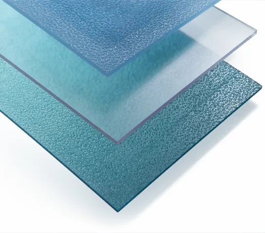 Polycarbonate Embossed and Frosted Solid Sheet 2 efs